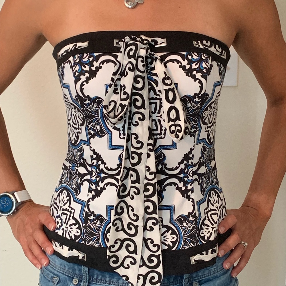 White House Black Market Bustier. 4